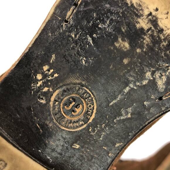 Lavorazione Artigianale Leather Ankle Combat Boots - Picture 13 of 14